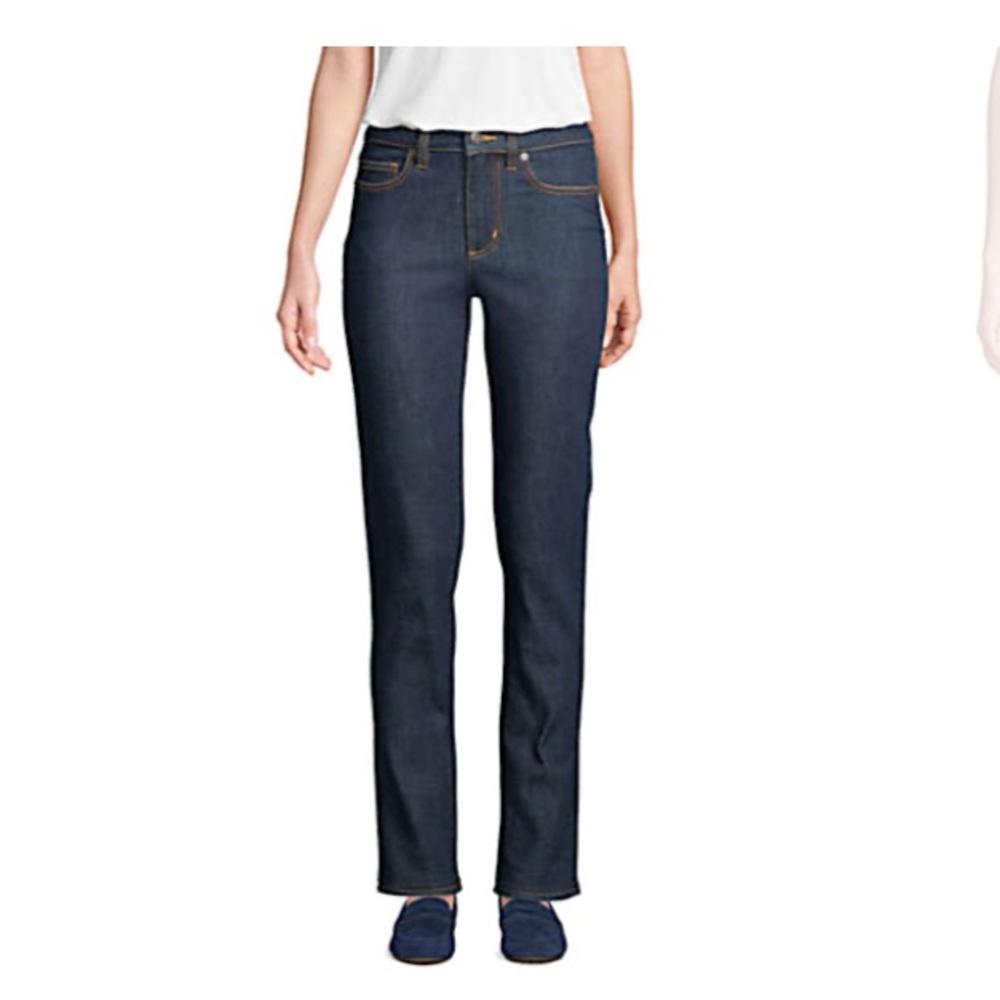 NWOT Lands End Straight Leg Jeans